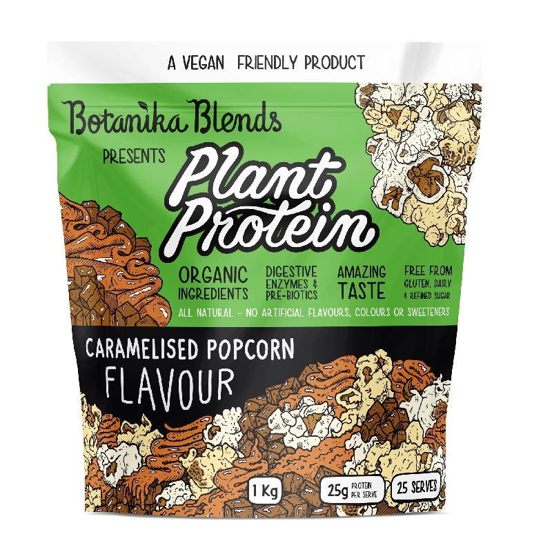 Botanika Blends 有机植物蛋白粉 焦糖爆米花味 1kg