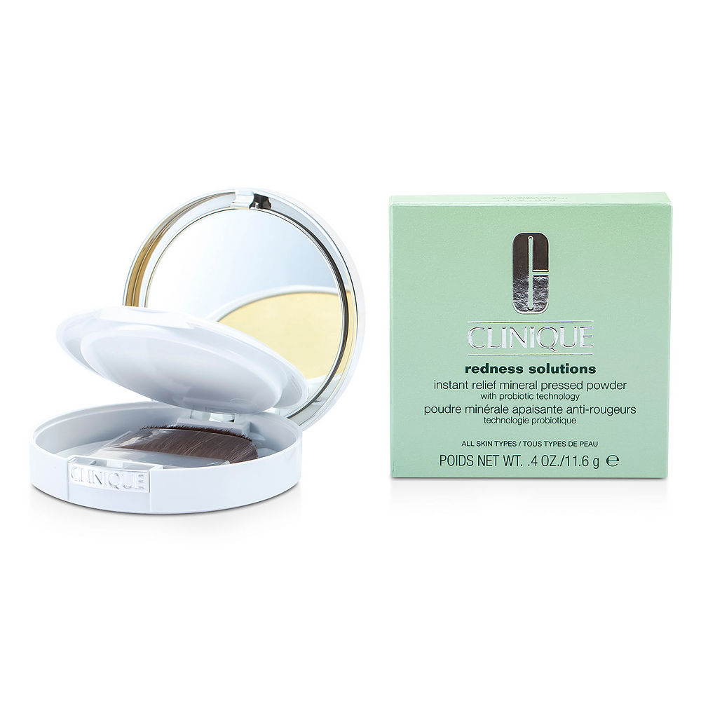 Clinique; Powder; Redness Solutions Instant Relief Mineral Pressed Powder --11 6g 0 4oz