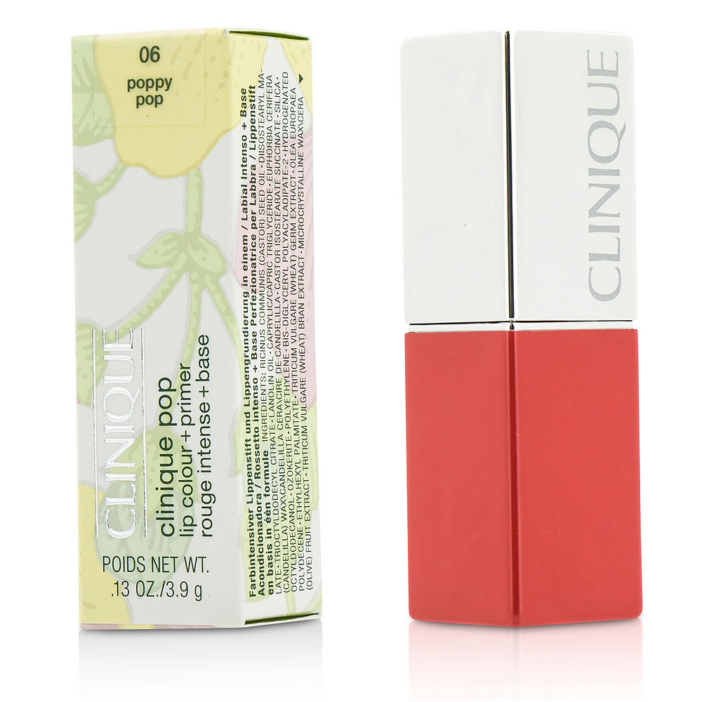 Clinique 倩碧 甜心小方亮彩唇膏棒 3.9g Poppy Pop