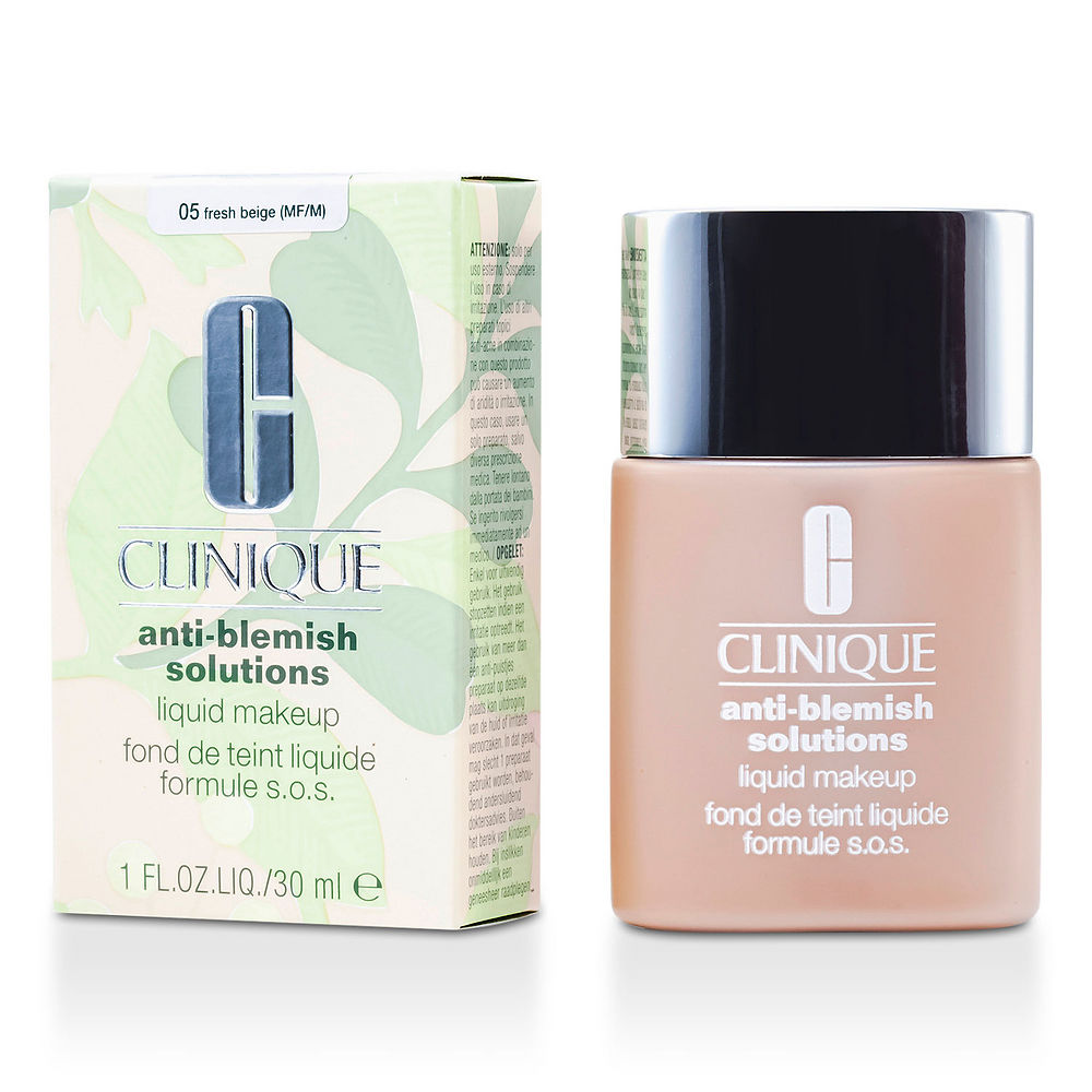 CLINIQUE 倩碧 舒缓暗疮清爽粉底液 色号  05 Fresh Beige(M) 30ml