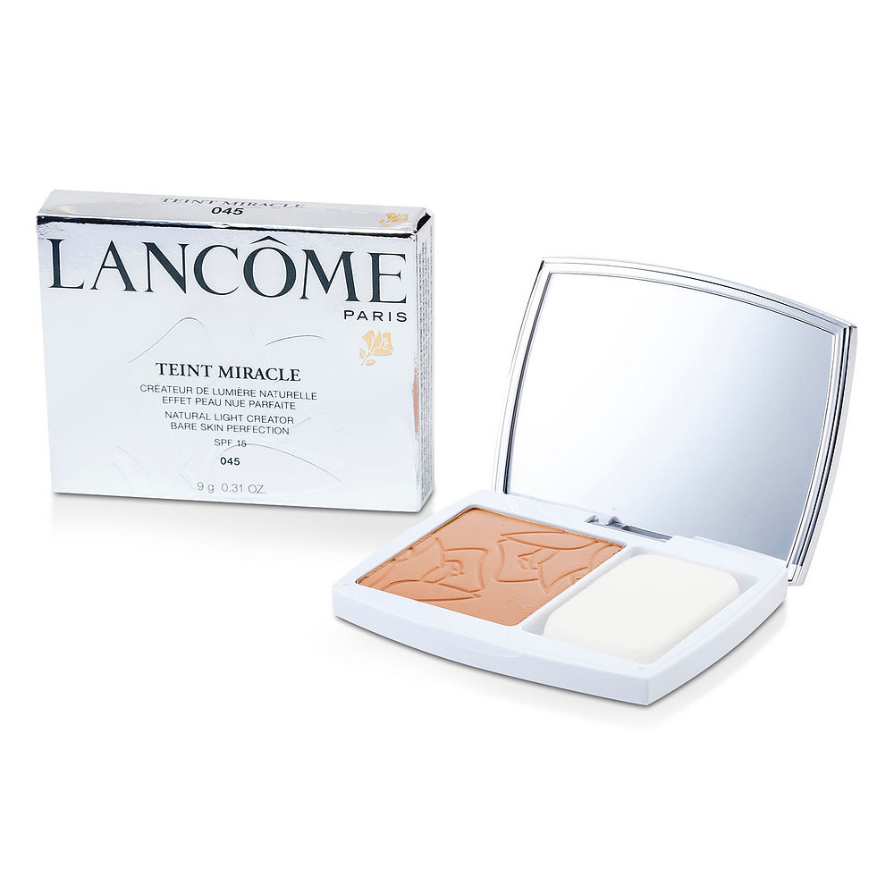 Lancome 兰蔻奇迹光采粉饼   045 Sable Beige 10g