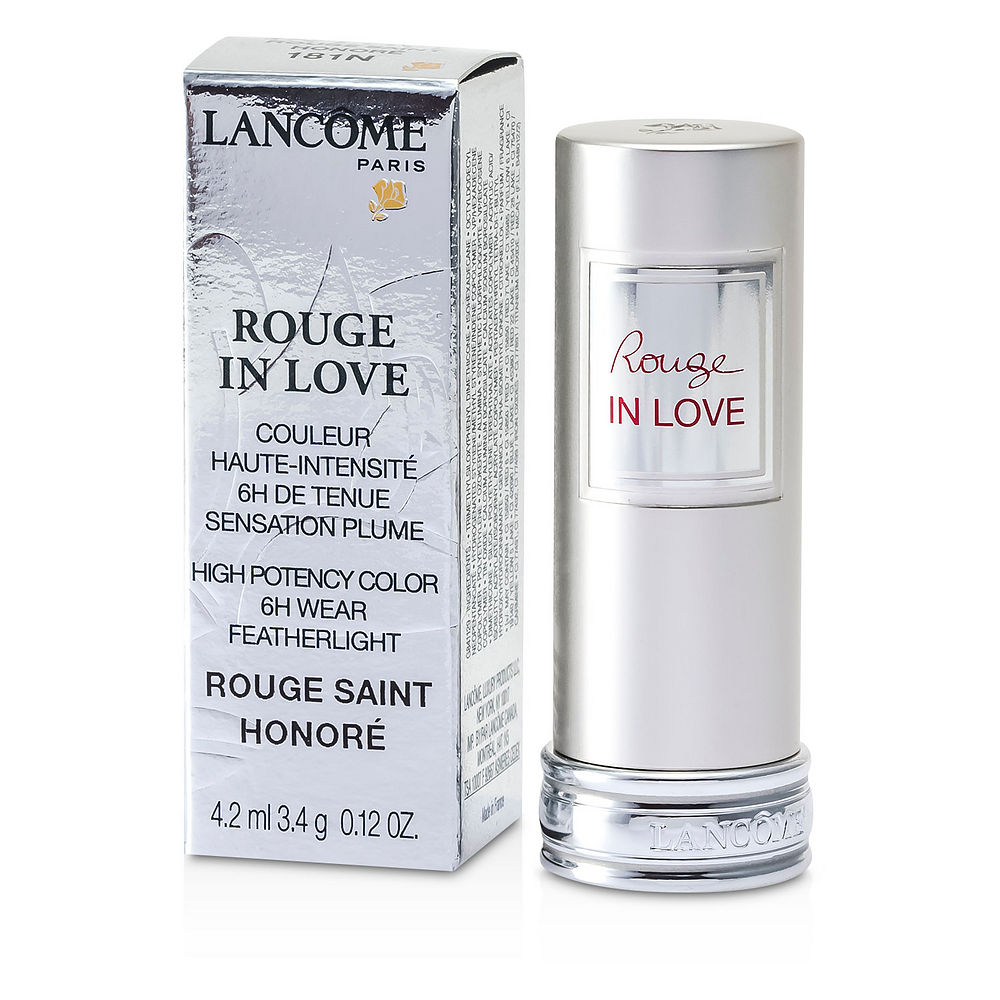 Lancome 兰蔻 Rouge in Love迷恋系列唇膏 顺润保湿 持久显色   181N Rouge Saint Honore 3 4g