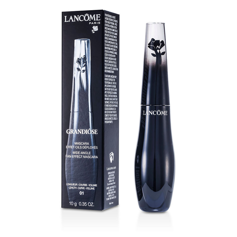 Lancome 兰蔻 广角羽扇防晕染睫毛膏 天鹅颈刷头 浓密卷翘持久定型 10g -   01 Noir Mirifique