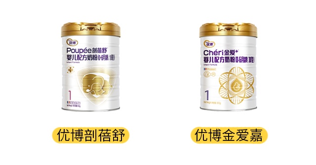 圣元金爱嘉和剖蓓舒产品图