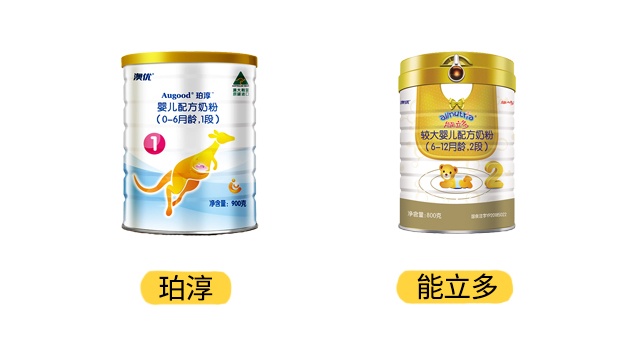 澳优珀淳和能立多产品图