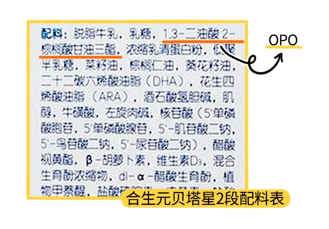 合生元贝塔星3段配料表