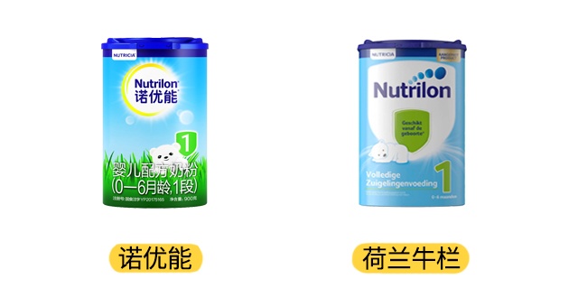荷兰牛栏和诺优能产品图