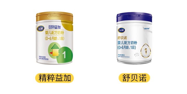 飞鹤精粹益加和贝迪奇产品图