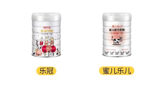 麦蔻乐冠和蜜儿乐儿产品图
