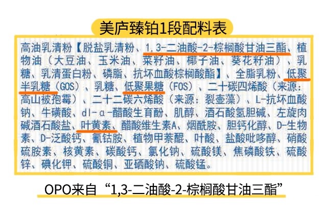 美庐臻铂1段配料表