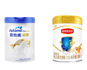 爱他美卓萃和金领冠珍护该如何选，哪款奶粉各个方面都表现不错？