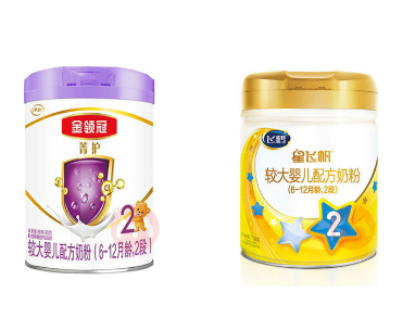 金领冠A2菁护和星飞帆A2该如何选择，2段奶粉哪款优势大些？