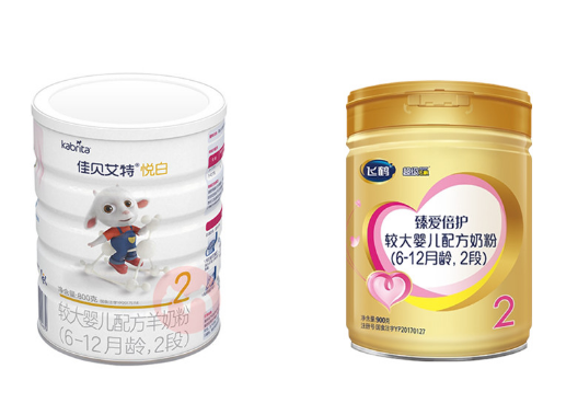 飞鹤臻爱倍护好还是佳贝艾特悦白好，2段奶粉该如何选择？