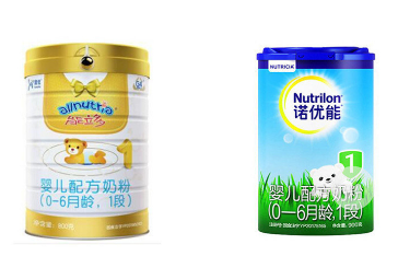 诺优能和能力多该如何选择，1段奶粉哪款适合宝宝？