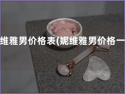妮维雅男价格表(妮维雅男价格一览)