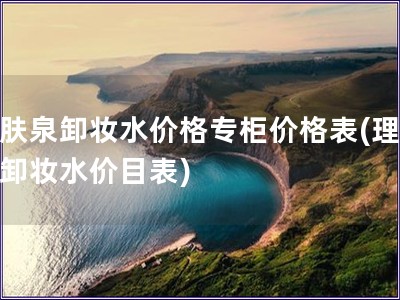 理肤泉卸妆水价格专柜价格表(理肤泉卸妆水价目表)