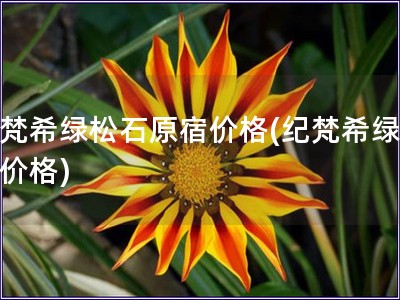 纪梵希绿松石原宿价格(纪梵希绿松石价格)